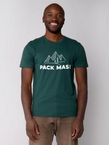 Футболка mas! темно-зеленого цвета wat? Apparel