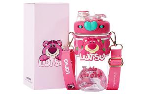 Пластиковые стаканы для воды Disney, Deep Strawberry Bear