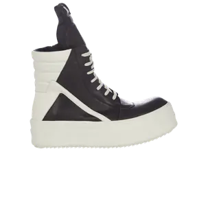 Кроссовки Rick Owens Rick Owens Mega Bumper Geobasket High 'Black Milk', черный