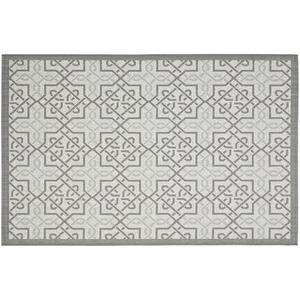 Ковер Courtyard Regency для дома и улицы Safavieh, серый, 244x336 см
