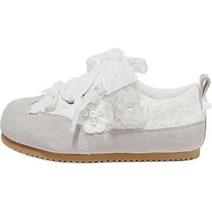 Snoffy Теплые низкие детские скейтерские кроссовки pearl white gray для детей 3-7 лет