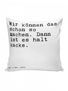 Подушка Mr. & Mrs. Panda, белый