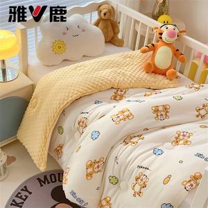 Yalu Одеяло детское 150х200 см, 5 кг, молочный флис, категория А