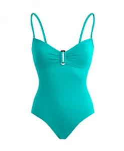 Однотонный купальник для женщин Vilebrequin, зеленый