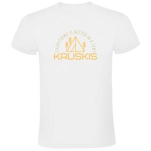 Футболка с коротким рукавом Kruskis Everything Is Better, белый