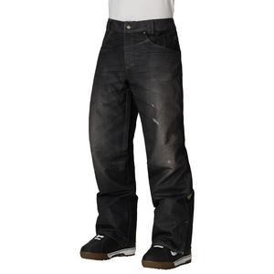 686 Утепленные сноубордические брюки из деконструированного денима (мужские), Black Denim