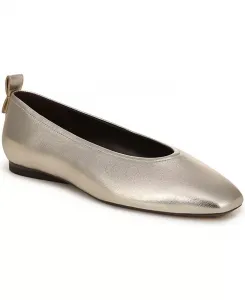 Балетки Carla с квадратным носком Naturalizer, золотой