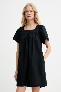 Платье с добавлением льна Ambre Babydoll Dress Levi'S, черный