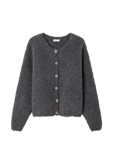 Кардиган Zolly с круглым вырезом American Vintage, серый