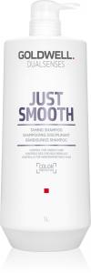 Dualsenses Just Smooth - разглаживающий шампунь для непослушных волос Goldwell, 1000 мл