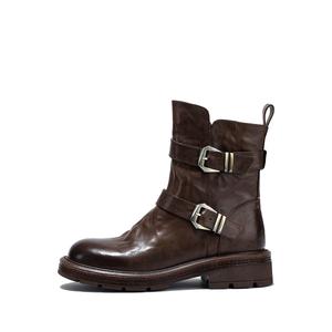 BELLALILY Женские черно-коричневые ботильоны, цвет Coffee