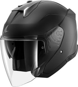 Shark skwal i3 jet blank jet helmet, Black Matt
