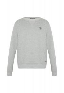 Свитер базового образа с логотипом CHIEMSEE, цвет Neutral Gray Melange