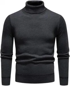 Антипиллинговая вязаная водолазка, Slim-Fit с длинным рукавом