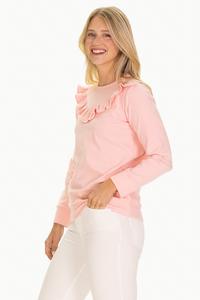 Пуловер Rue в цвете SuperSoft BonBon Pink Duffield Lane