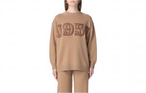 Вязаный джемпер Fido MaxMara, хаки