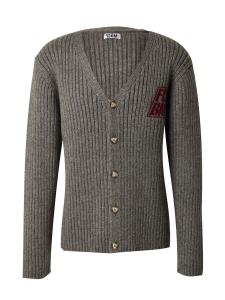 Вязаный кардиган FCBM Knit Cardigan Dave, серый