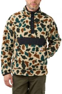 Carhartt мужская флисовая толстовка Relaxed Fit, 1972 Duck Camo