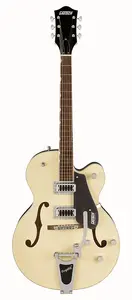 Gretsch G5420T Electromatic Classic Hollowbody с одной вырезкой и тремоло Bigsby, двухцветный винтажный белый/Лондонский серый