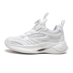 Износостойкие дышащие легкие амортизирующие детские беговые кроссовки Kids' BKG, белый