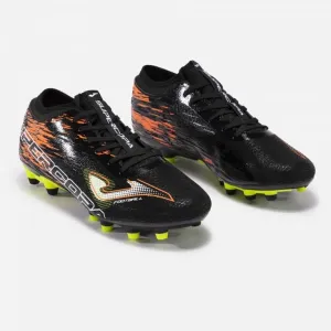 Футбольные бутсы Joma для твердого грунта, размер 6.5-11 - Профессиональные бутсы - Верх из микрофибры, хромированная подошва, усиление пятки и посадка как носок - Aguila Cup FG, белый