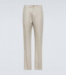 Льняные прямые брюки Etro