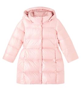 Стеганое пуховое пальто Polo Ralph Lauren Kids, Hint Of Pink Metallic