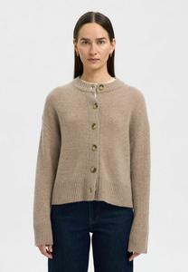 Кардиган Selected Femme Cardigan, Irish Cream/Beige