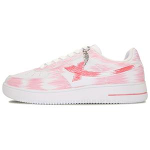 XTEP Кроссовки Air Force One Pink Storm износостойкие дышащие низкие для скейтборда унисекс розовые