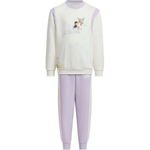 Детская повседневная спортивная одежда Adidas, белый/светло-фиолетовый