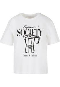 Рубашка Miss Tee Espresso Society, белый