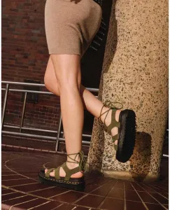 Женские ботинки Dr. Martens Nartilla, оливковый