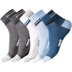 Носки Unisex WARRIOR, 5 pack (2 черный+белый+синий+темно-синий)