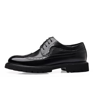 Мужские туфли ZUWUDONG черно-коричневые