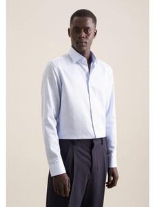 Рубашка Seidensticker, средне-синий