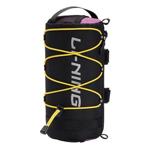 LINING Оксфордская сумка на руль велосипеда спортивная унисекс черно-фиолетовая, Black Purple[Large Capacity, Easy to Carry/Reflective for Night Riding]