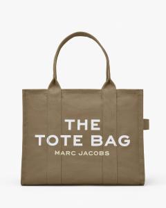 Большая холщовая сумка-тоут Marc Jacobs, цвет Slate Green