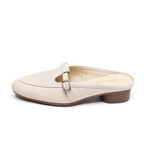 Женские сандалии с закрытым носком, устойчивые к истиранию и запаху ZHR, Beige