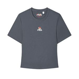 Футболка Lifestyle для женщин Silent Phantom Gray FILA, серый