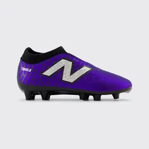 Детские футбольные бутсы New Balance Tekela V4 Magique JNR FG, фиолетовый/черный
