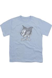 Футболка с коротким рукавом для детей Tom And Jerry Classic Pals Gildan, светло-голубой