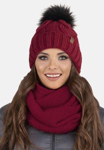 Шапка 7014 Vivisence, цвет maroon