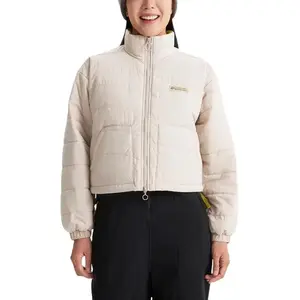 Columbia Укороченная стёганая пуховая куртка Wallowa, Ecru
