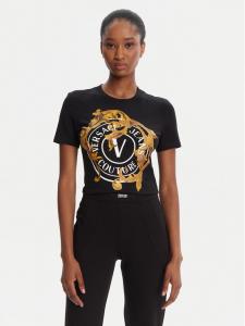 Футболка regular fit 79HAHE01 CJ02E Versace Jeans Couture, чёрный