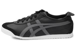 Кроссовки для скейтбординга MEXICO 66, унисекс, низкие, черные Onitsuka Tiger