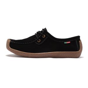 Kinglake Женские противоскользящие износостойкие кеды на низком ходу черные, цвет Black