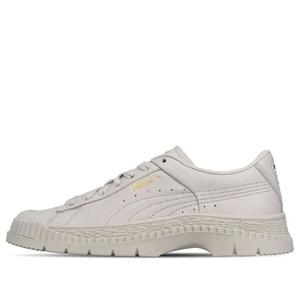 Кроссовки utility leather 'glacier gray' Puma, белый