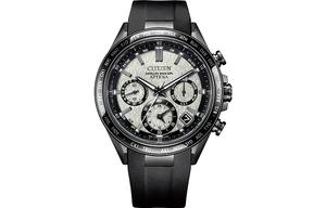 CITIZEN Attesa Series светоактивированный кварцевый механизм титановый ремешок PU часы унисекс серебристый циферблат