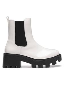 Ботильоны на блочном каблуке DeeZee, белый