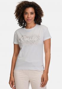 Футболка с принтом Betty & Co, белый